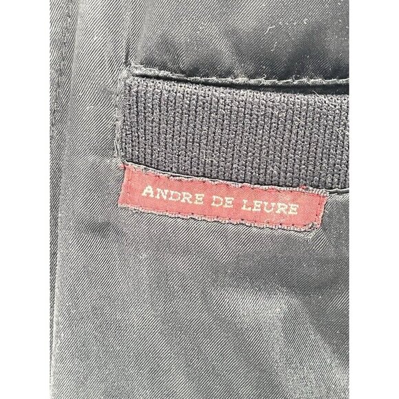 Vintage 80s Andre DeLeure Satin Bomber Michael Jackson Jacket Sz Large - Picture 7 of 9